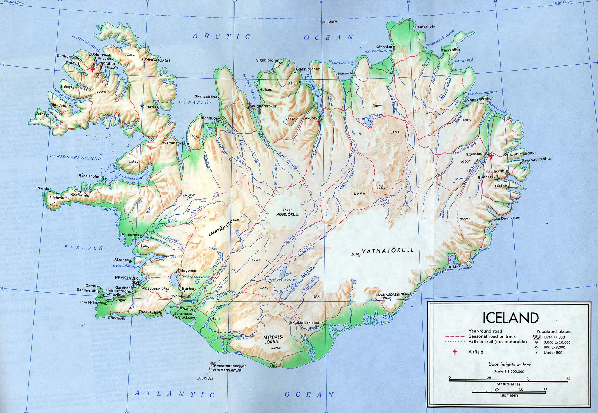 iceland maps